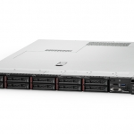 This image shows the Lenovo ThinkSystem SR630 in a front left-facing view